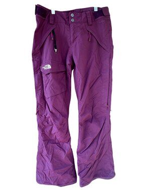 The North Face Womens XS Hyvent Purple Snow Pants Waterproof Ski Board